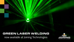 A green laser display